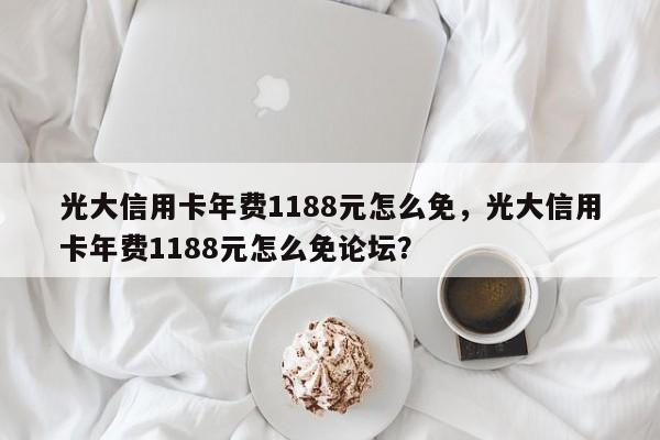 光大信用卡年费1188元怎么免，光大信用卡年费1188元怎么免论坛？