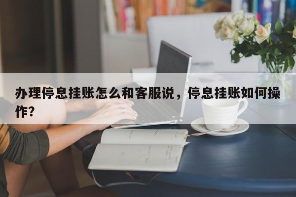 办理停息挂账怎么和客服说,停息挂账如何操作?
