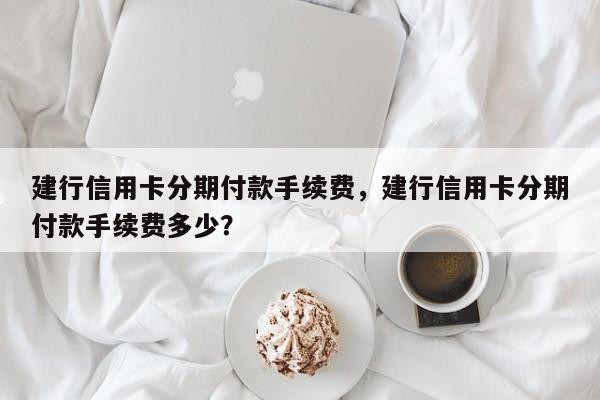 建行信用卡分期付款手续费，建行信用卡分期付款手续费多少？