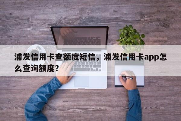 浦发信用卡查额度短信,浦发信用卡app怎么查询额度?