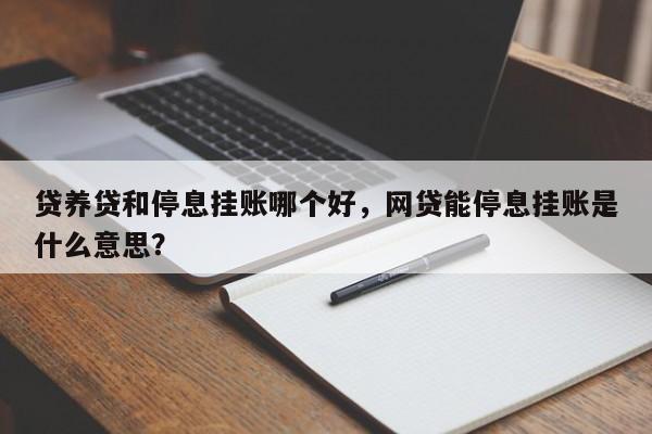 贷养贷和停息挂账哪个好,网贷能停息挂账是什么意思?