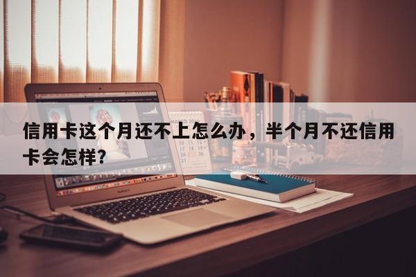 信用卡这个月还不上怎么办,半个月不还信用卡会怎样?
