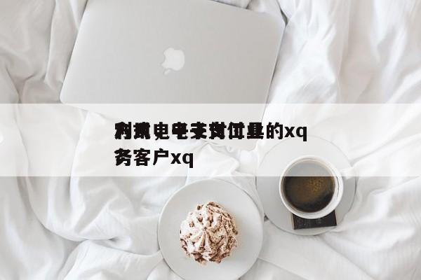 利用电子支付工具的xq
方式,电子支付业务客户xq
?