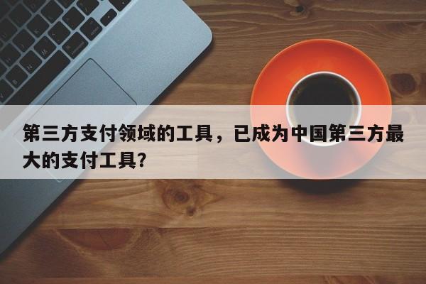 第三方支付领域的工具,已成为中国第三方最大的支付工具?