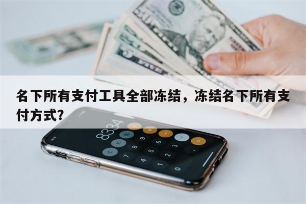 名下所有支付工具全部冻结，冻结名下所有支付方式？