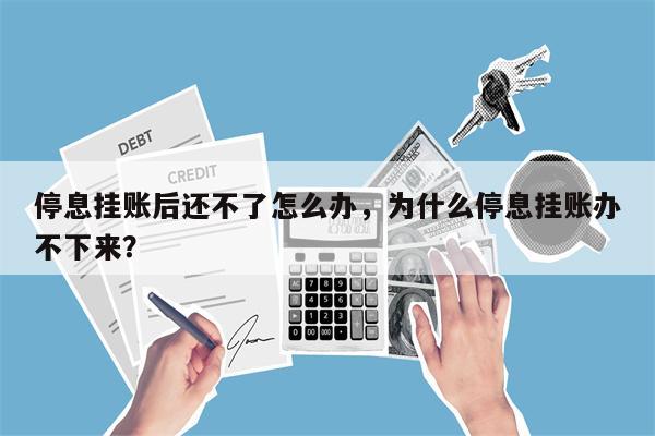 停息挂账后还不了怎么办，为什么停息挂账办不下来？