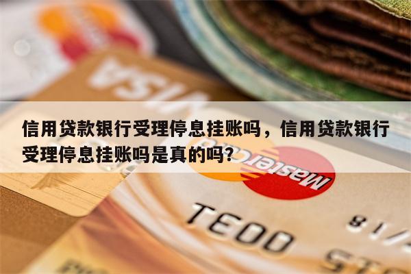 信用贷款银行受理停息挂账吗,信用贷款银行受理停息挂账吗是真的吗?
