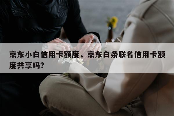 京东小白信用卡额度，京东白条联名信用卡额度共享吗？