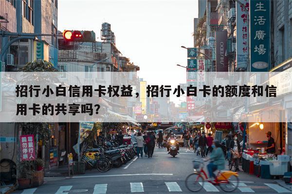 招行小白信用卡权益，招行小白卡的额度和信用卡的共享吗？