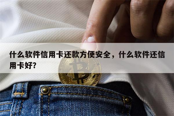什么软件信用卡还款方便安全,什么软件还信用卡好?