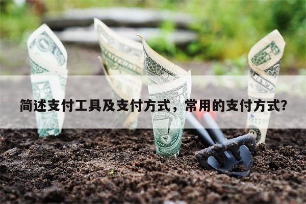 简述支付工具及支付方式，常用的支付方式？