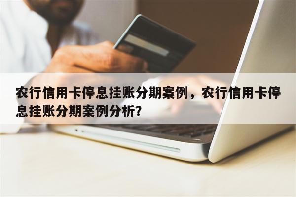 农行信用卡停息挂账分期案例，农行信用卡停息挂账分期案例分析？