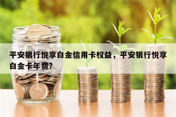 平安银行悦享白金信用卡权益，平安银行悦享白金卡年费？