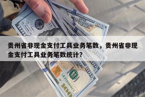 贵州省非现金支付工具业务笔数，贵州省非现金支付工具业务笔数统计？