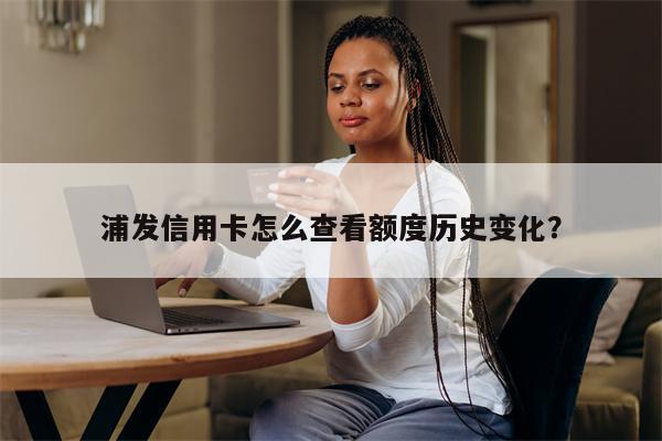 浦发信用卡怎么查看额度历史变化?