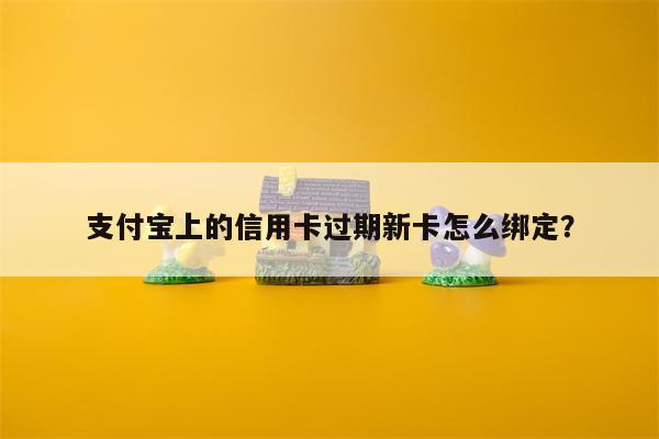 支付宝上的信用卡过期新卡怎么绑定?