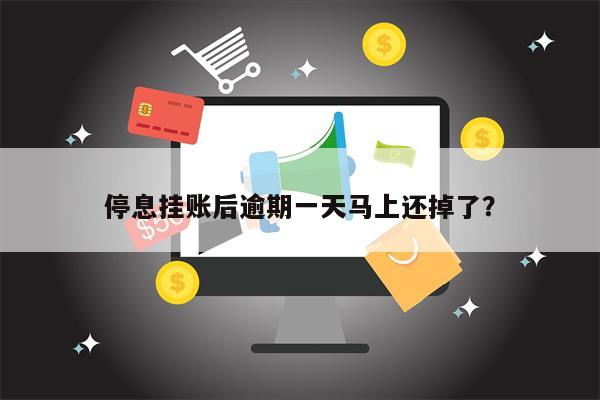 停息挂账后逾期一天马上还掉了？