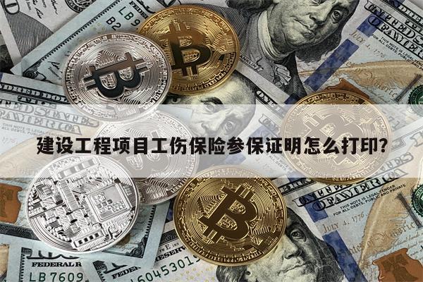 建设工程项目工伤保险参保证明怎么打印?