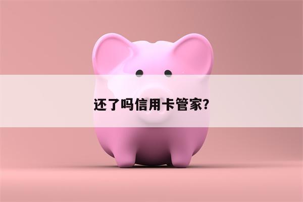 还了吗信用卡管家?