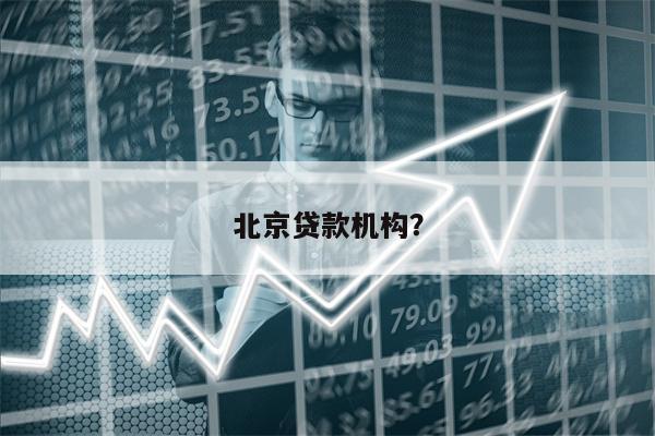 北京贷款机构?