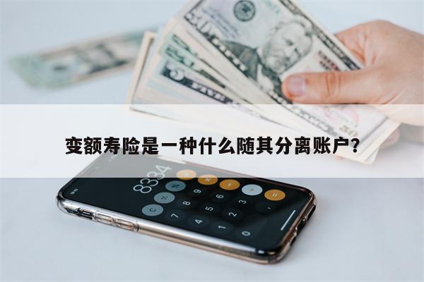 变额寿险是一种什么随其分离账户?
