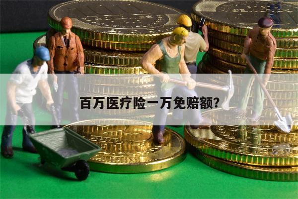 百万医疗险一万免赔额?