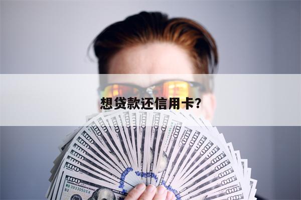 想贷款还信用卡?