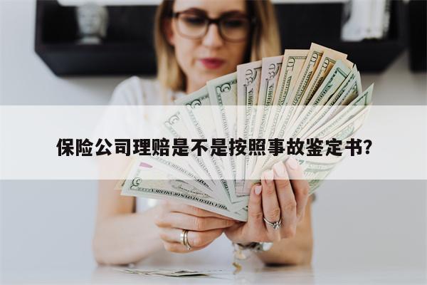 保险公司理赔是不是按照事故鉴定书?