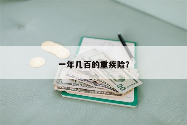 一年几百的重疾险?