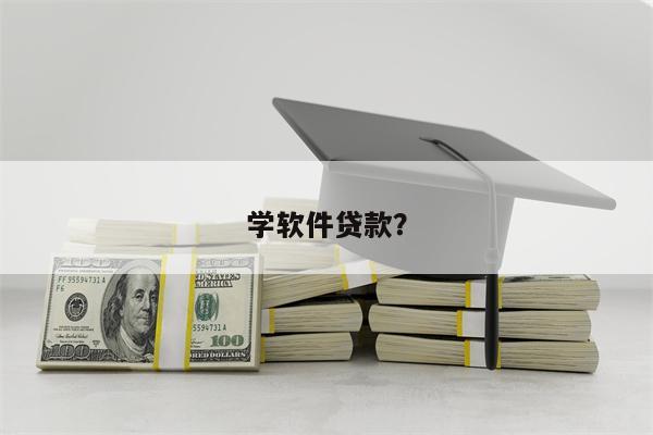 学软件贷款?