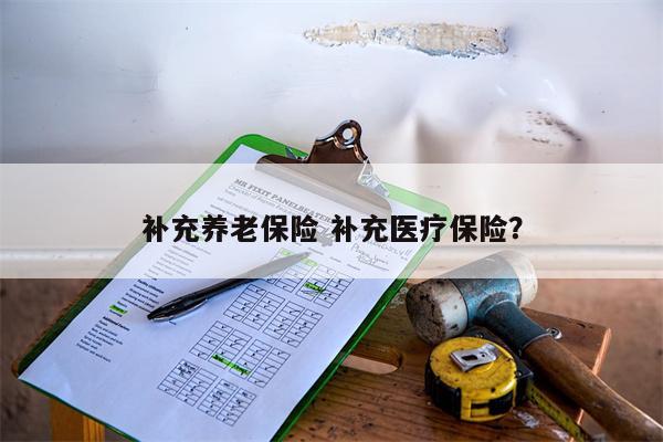 补充养老保险 补充医疗保险?