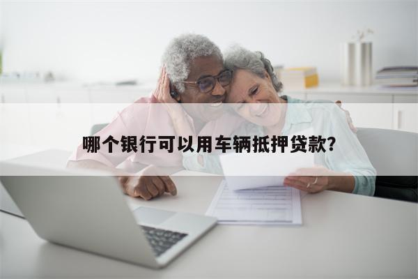 哪个银行可以用车辆抵押贷款?