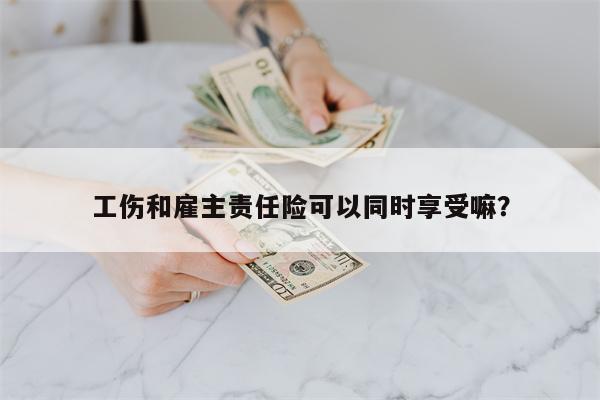 工伤和雇主责任险可以同时享受嘛?