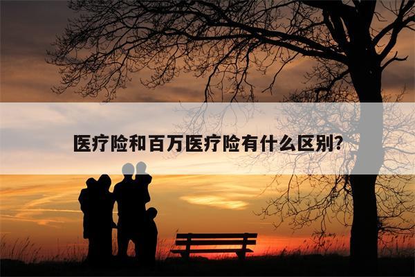医疗险和百万医疗险有什么区别？