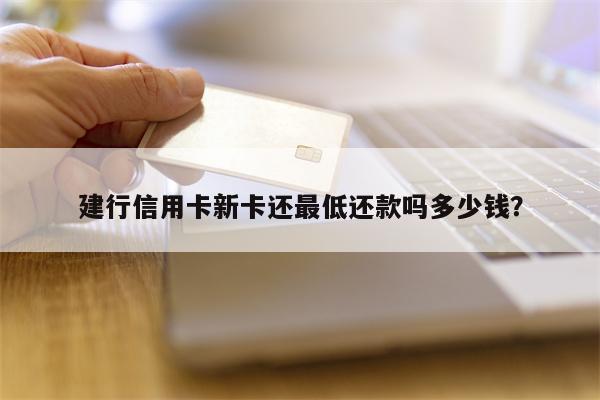 建行信用卡新卡还最低还款吗多少钱?