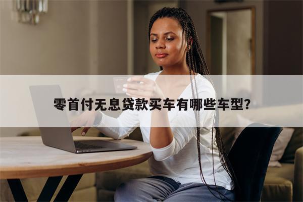 零首付无息贷款买车有哪些车型？