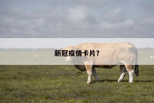 新冠疫情卡片?