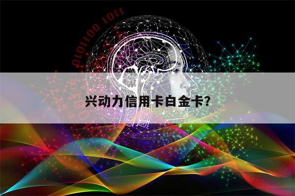 兴动力信用卡白金卡?