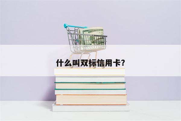 什么叫双标信用卡?