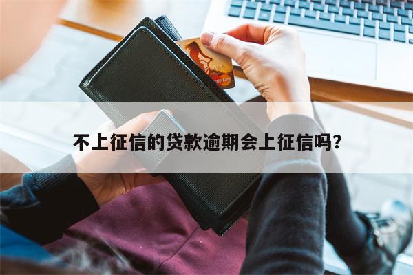 不上征信的贷款逾期会上征信吗?