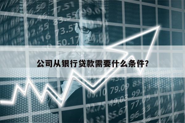 公司从银行贷款需要什么条件?