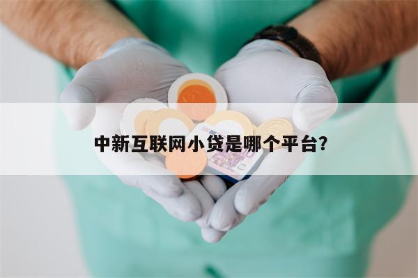 中新互联网小贷是哪个平台?
