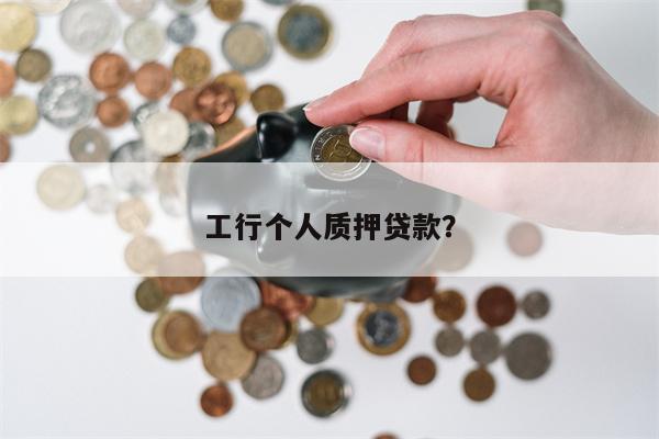工行个人质押贷款?