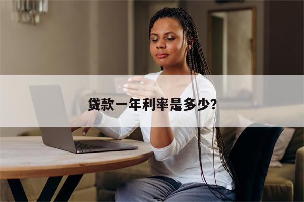 贷款一年利率是多少?