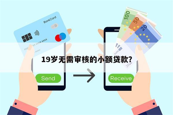 19岁无需审核的小额贷款?