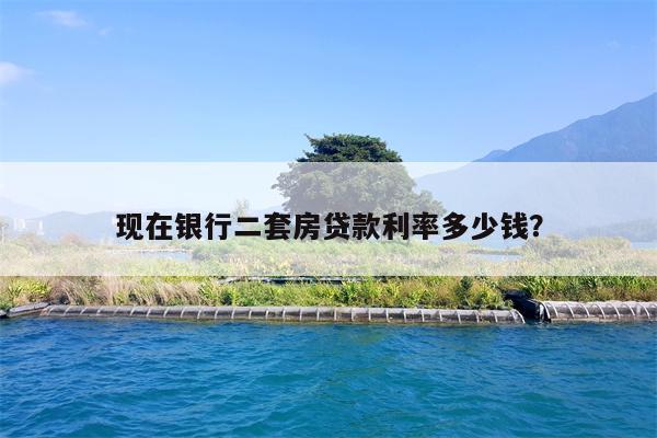 现在银行二套房贷款利率多少钱?
