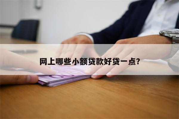 网上哪些小额贷款好贷一点?