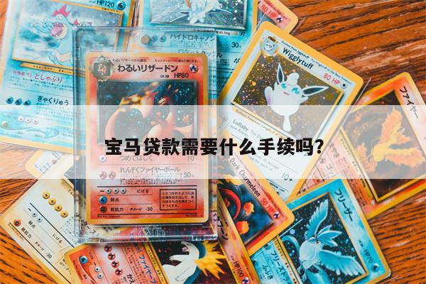 宝马贷款需要什么手续吗?