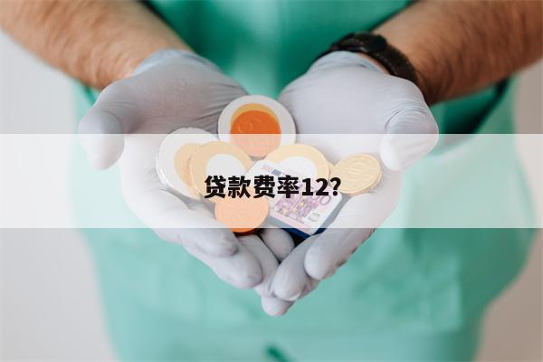 贷款费率12?